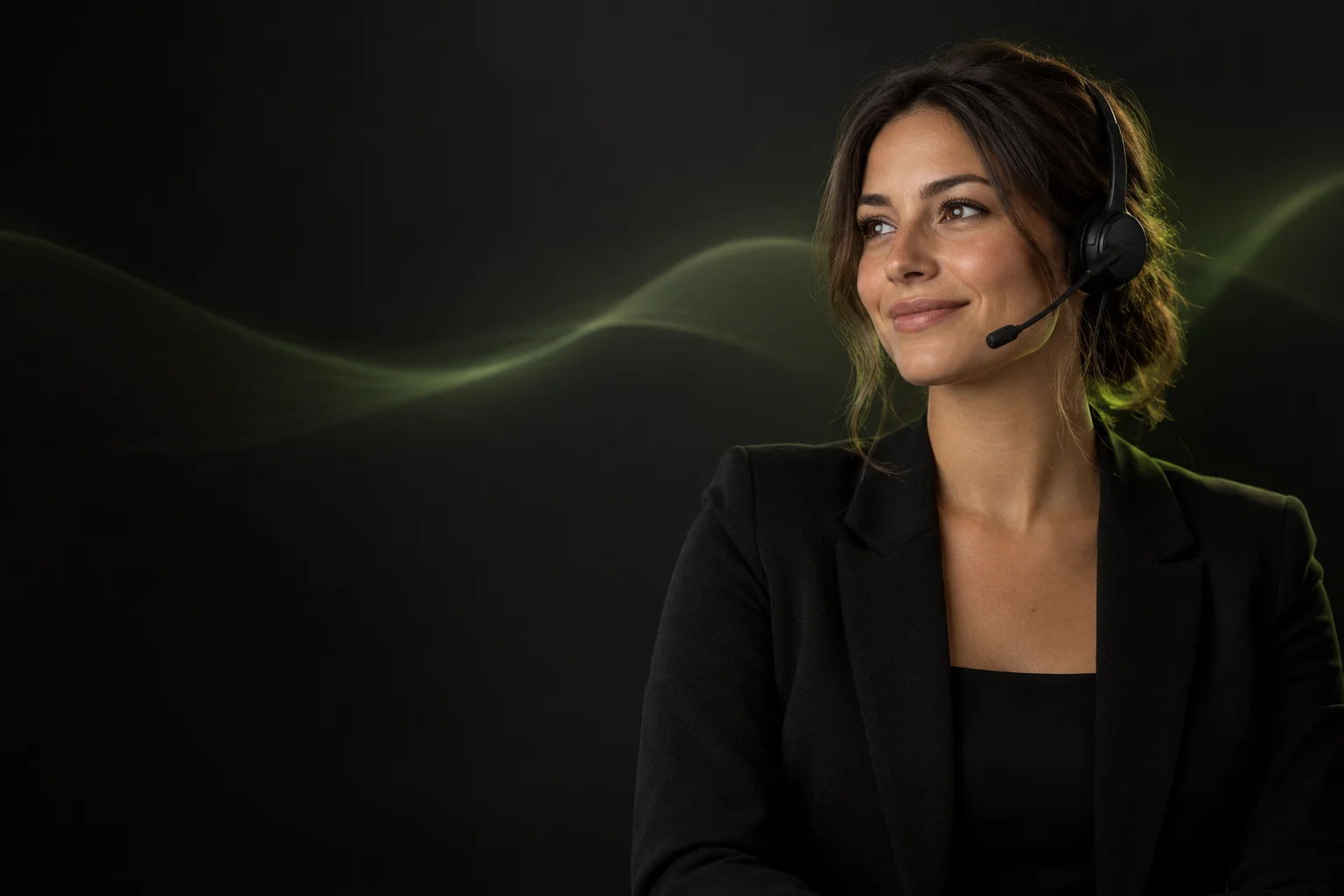 Ava, The Borough’s illustrated AI receptionist