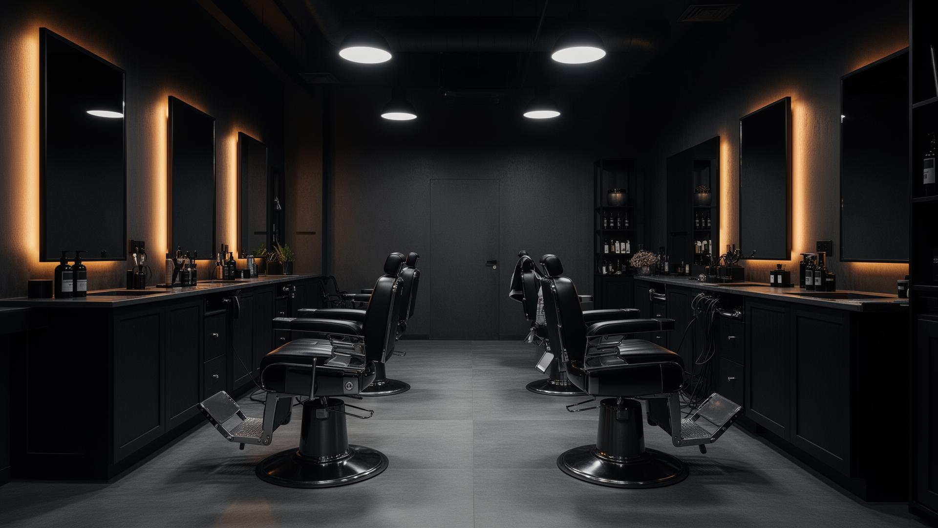 A contemporary barbershop
