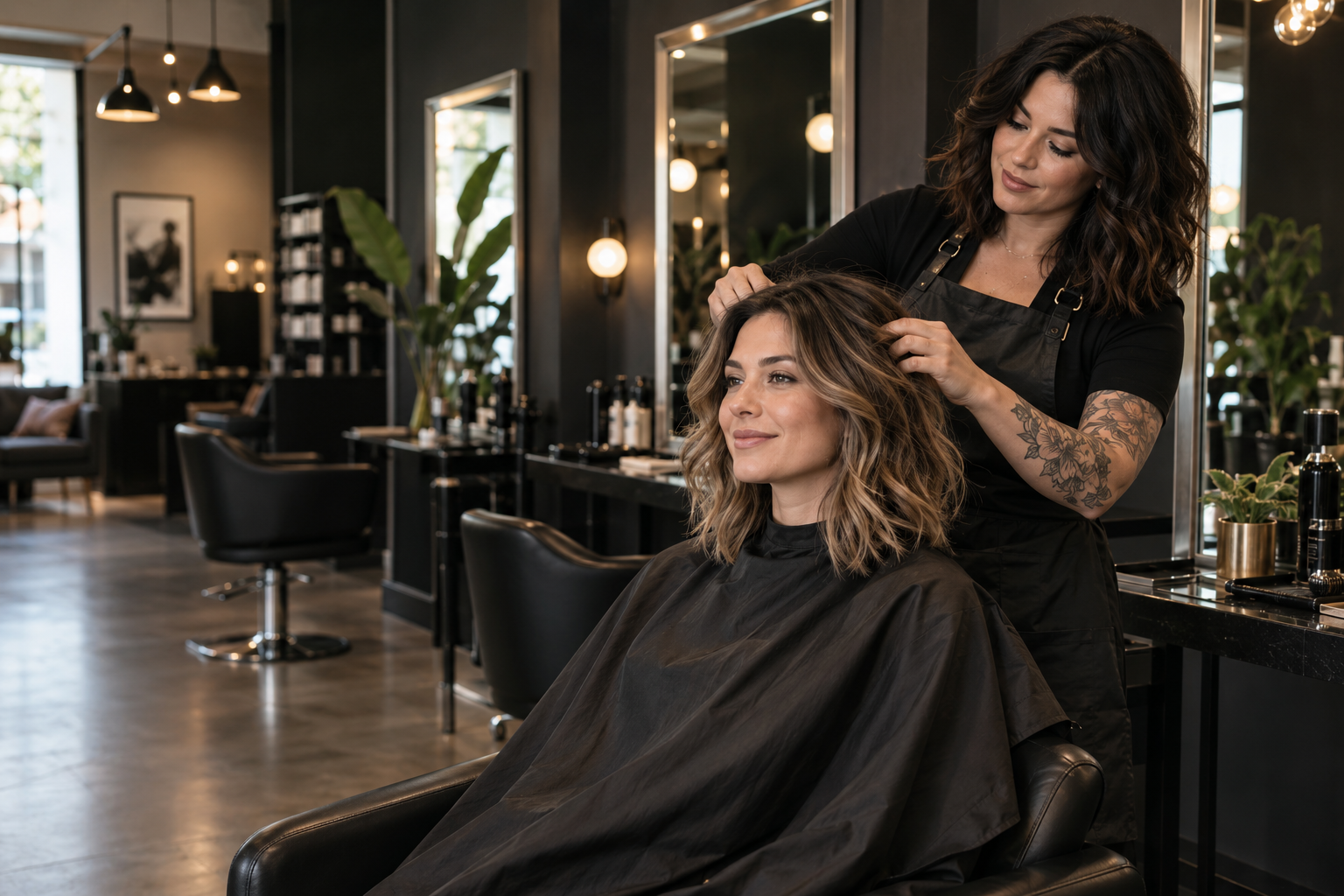 Hair salons · sample studio interior